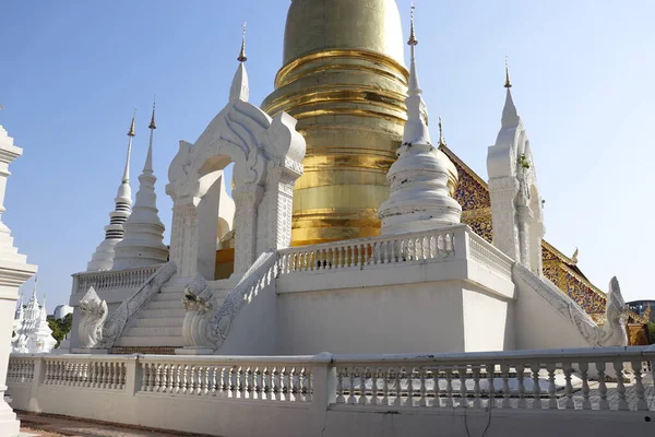 Thailand Chiang Mai Ein Buddhistischer Tempel — Stockfoto