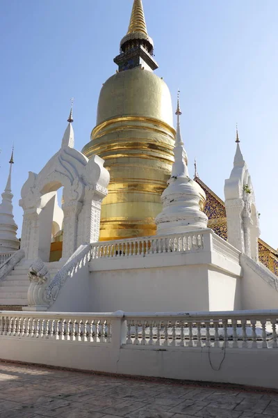Tajlandia Chiang Mai Buddyjska Świątynia Miasta — Zdjęcie stockowe