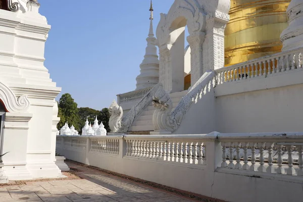 Thailandia Chiang Mai Tempio Buddista Città — Foto Stock