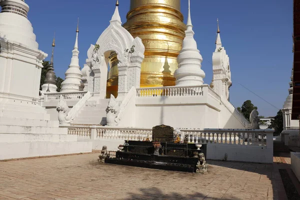 Tayland Chiang Mai Bir Budist Tapınağı — Stok fotoğraf