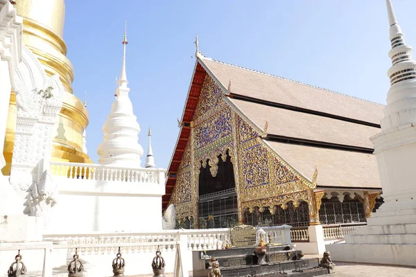 Tailândia Chiang Mai Templo Budista Cidade — Fotografia de Stock