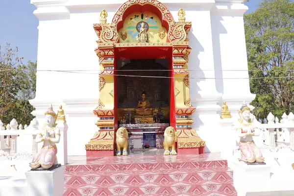 Tailandia Chiang Mai Templo Budista Ciudad — Foto de Stock