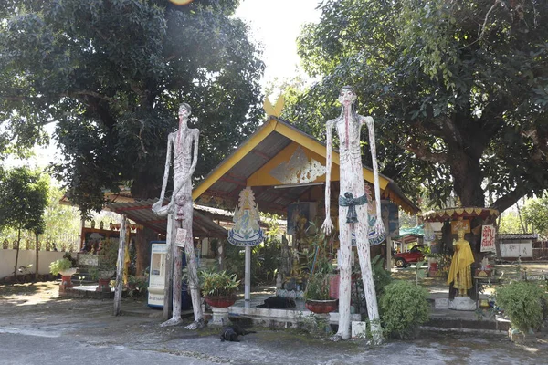 Thailand Chiang Mai Ein Blick Auf Den Buddhistischen Tempel Der — Stockfoto