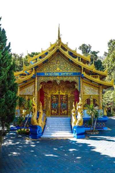 Thaïlande Chiang Mai Une Vue Temple Bouddhiste Ville — Photo