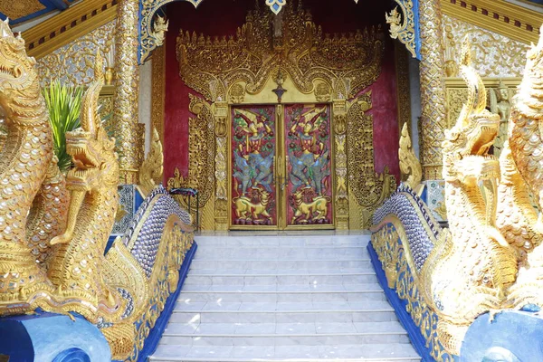 Thaïlande Chiang Mai Une Vue Temple Bouddhiste Ville — Photo