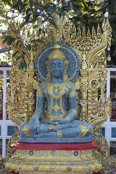 Tajlandia Chiang Mai Widok Wat Doi Suthep Rozci Gacz — Zdjęcie stockowe