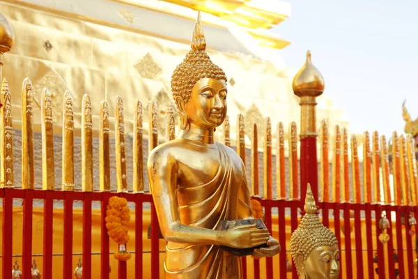 Thaiföld Chiang Mai Vagyok Kilátás Wat Doi Suthep Templom — Stock Fotó