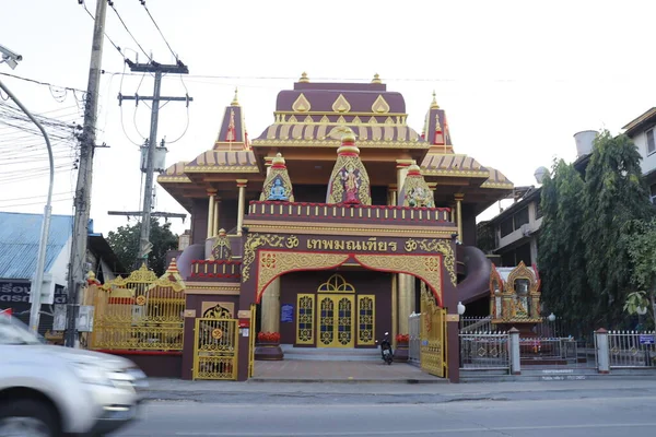 Thailand Chiang Mai View City Buddhist Temple — Stock Photo, Image