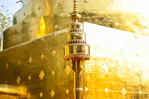 Tailandia Chiang Mai Una Vista Del Templo Wat Phra Singh — Foto de Stock