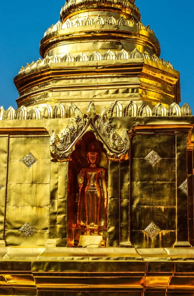 Thaïlande Chiang Mai Une Vue Temple Wat Phra Singh — Photo