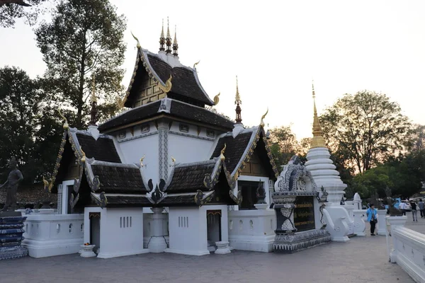 Таиланд Чиангмай Вид Храм Ват Чеди Луанг — стоковое фото