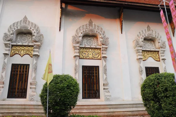 Thaïlande Chiang Mai Une Vue Temple Wat Chedi Luang — Photo