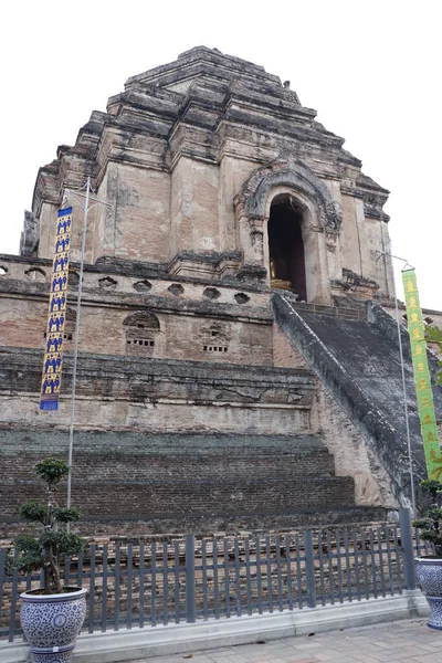 清迈华济良寺一景 — 图库照片