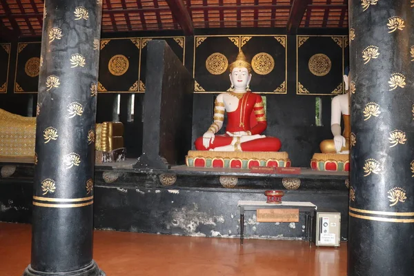 Tailandia Chiang Mai Una Vista Del Templo Wat Chedi Luang — Foto de Stock