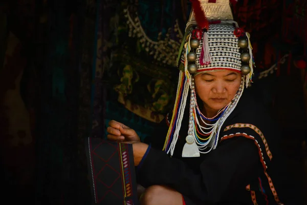 Tayland Chiang Mai Zürafalar Kadın Köyü — Stok fotoğraf