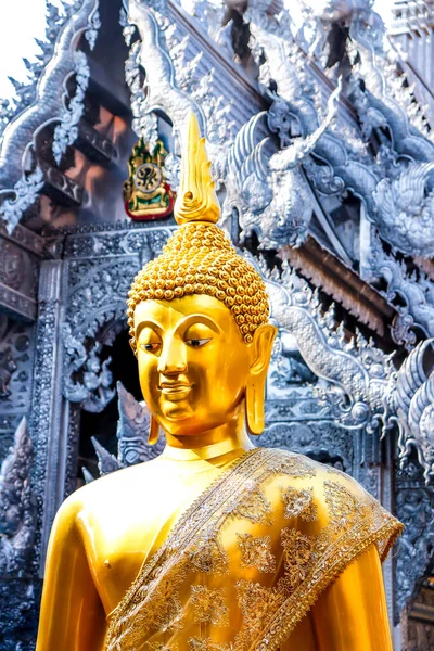 Thajsko Chiang Mai Pohled Wat Sri Suphan Stříbrný Chrám — Stock fotografie