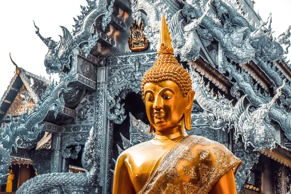 Tajlandia Chiang Mai Widok Wat Sri Suphan Srebrna Świątynia — Zdjęcie stockowe