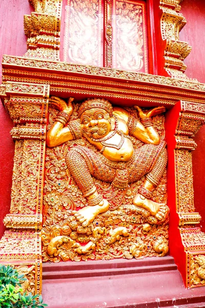 Tailândia Chiang Mai Uma Vista Wat Sri Suphan Templo Prata — Fotografia de Stock