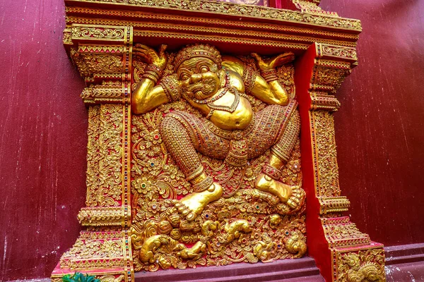 Tailândia Chiang Mai Uma Vista Wat Sri Suphan Templo Prata — Fotografia de Stock