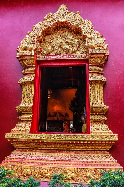 Tailandia Chiang Mai Una Vista Del Wat Sri Suphan Templo — Foto de Stock