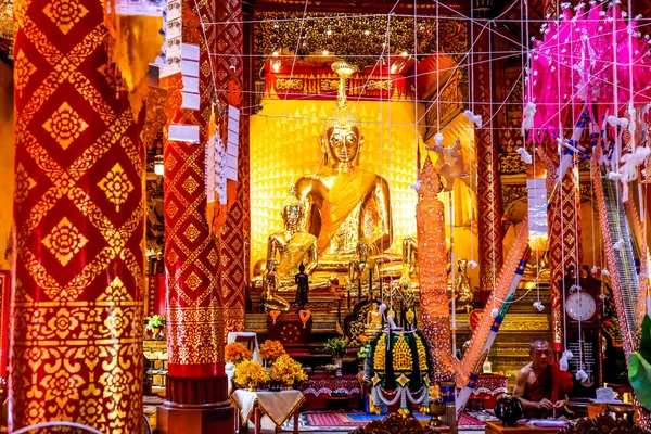 Thailand Chiang Mai View Wat Sri Suphan Silver Temple — Stock Photo, Image