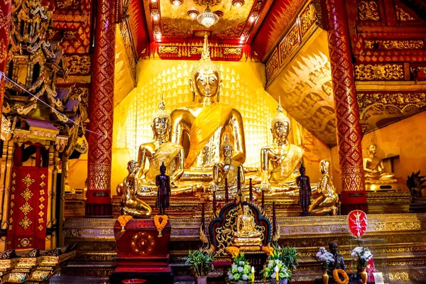 Thailand Chiang Mai Blick Auf Den Wat Sri Suphan Den — Stockfoto