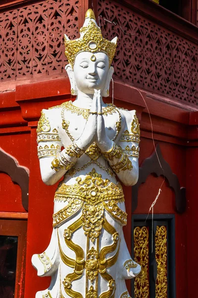 Thailandia Chiang Mai Una Vista Del Wat Sri Suphan Tempio — Foto Stock