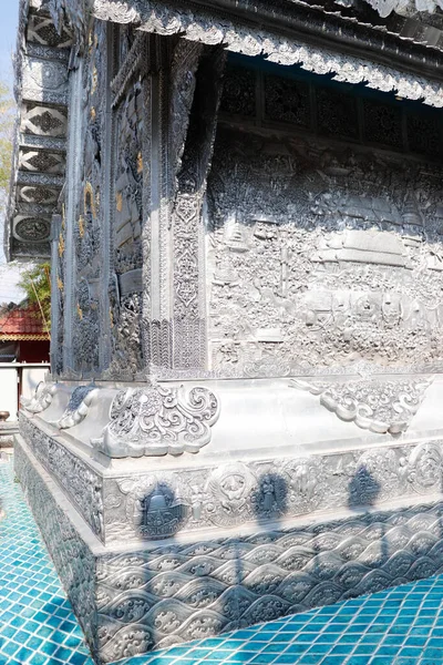 Thailand Chiang Mai Blick Auf Den Wat Sri Suphan Den — Stockfoto