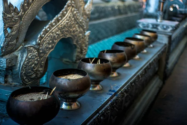 Tailandia Chiang Mai Una Vista Del Wat Sri Suphan Templo —  Fotos de Stock