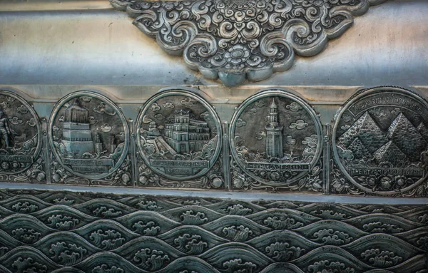 Tailândia Chiang Mai Uma Vista Wat Sri Suphan Templo Prata — Fotografia de Stock