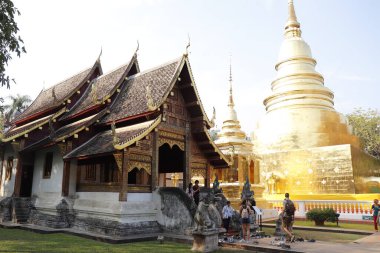 Tayland. Chiang Mai. Wat Phra Singh Tapınağı