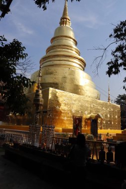 Tayland. Chiang Mai. Wat Phra Singh Tapınağı