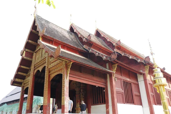 Thailand Chiang Mai Wat Phra Singh Tempel — Stockfoto