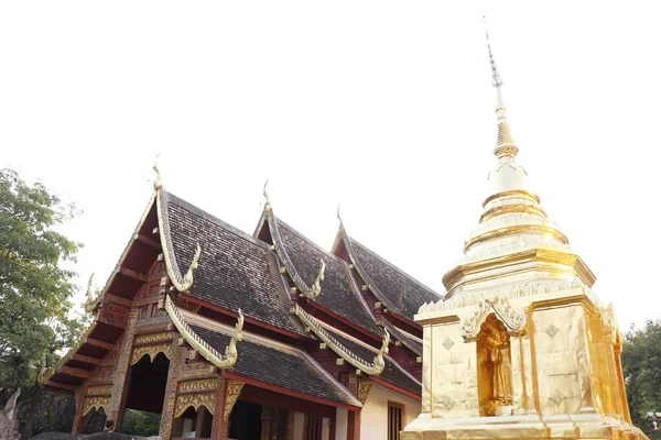 Tailandia Chiang Mai Templo Wat Phra Singh —  Fotos de Stock