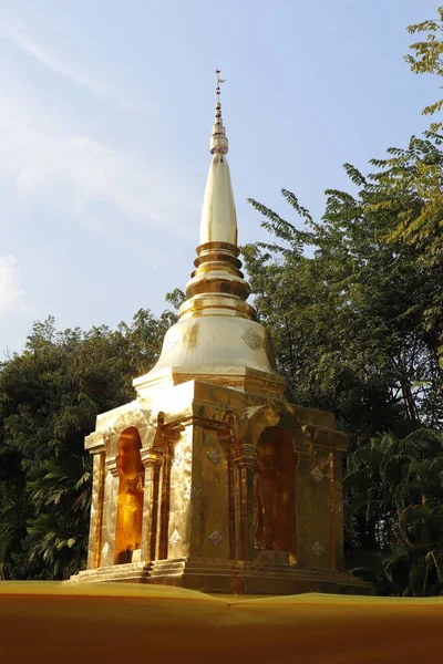 Tailandia Chiang Mai Templo Wat Phra Singh — Foto de Stock