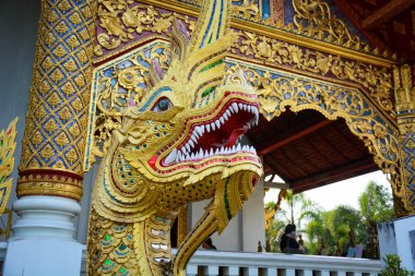 Tayland. Chiang Mai. Wat Phra Singh Tapınağı