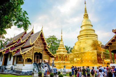 Tayland. Chiang Mai. Wat Phra Singh Tapınağı
