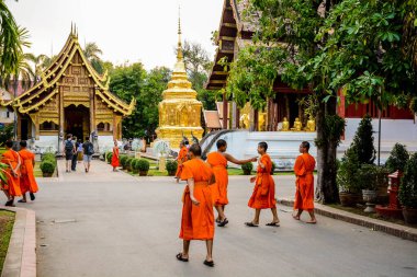 Tayland. Chiang Mai. Wat Phra Singh Tapınağı