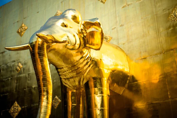 Thailand Chiang Mai Wat Phra Singh Tempel — Stockfoto