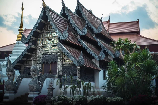 Tailandia Chiang Mai Templo Wat Chedi Luang —  Fotos de Stock