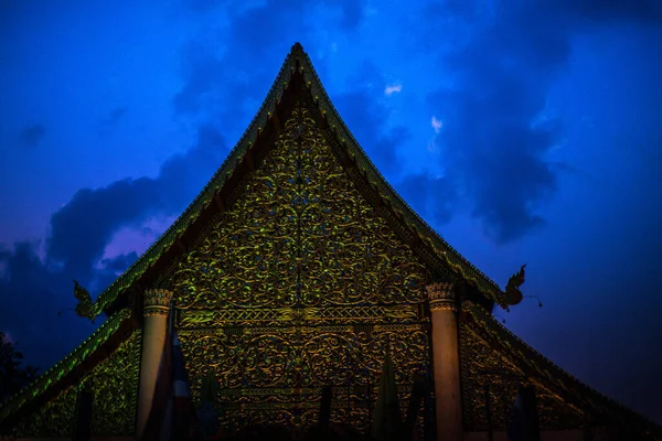 Tayland Chiang Mai Wat Phra Singh Tapınağı — Stok fotoğraf