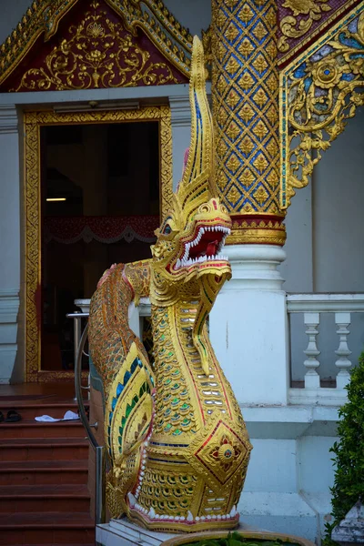 Thailand Chiang Mai Wat Phra Singh Tempel — Stockfoto