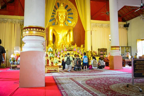 Thailand Chiang Mai Wat Phra Singh Temple — Stock Photo, Image