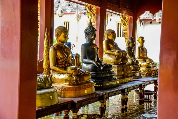 Thajsko Chiang Mai Wat Phra Singh Temple — Stock fotografie