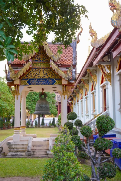 Thaiföld Chiang Mai Vagyok Wat Phra Singh Templom — Stock Fotó