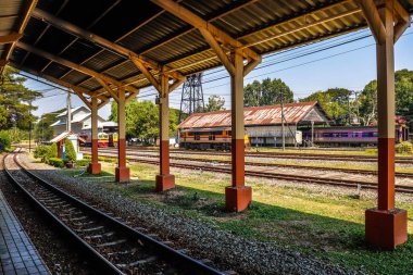 Tayland. Chiang Mai. Tren İstasyonu
