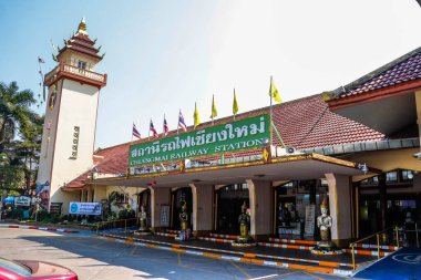 Tayland. Chiang Mai. Tren İstasyonu