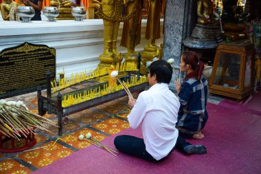 Tayland. Chiang Mai. Wat Doi Suthep Tapınağı