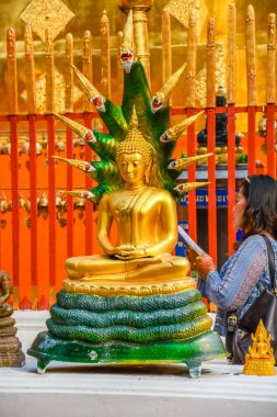Tayland. Chiang Mai. Wat Doi Suthep Tapınağı