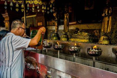 Tayland. Chiang Mai. Wat Doi Suthep Tapınağı